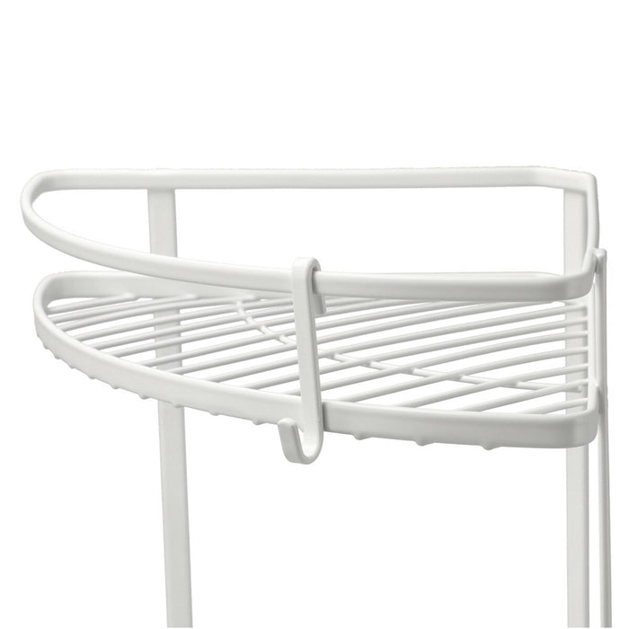 WIRE BATH RACK 2TIER CORNER PIATTO-2 W27.7D20H34