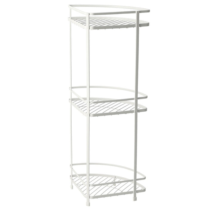 WIRE BATH RACK 3TIER CORNER PIATTO-2 W27.7D20H61