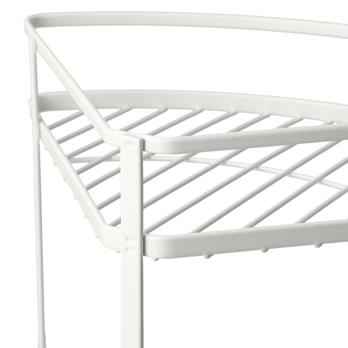 WIRE BATH RACK 3TIER CORNER PIATTO-2 W27.7D20H61