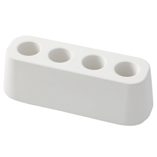 Porous Ceramic Tooth Brush Stand 4 WH