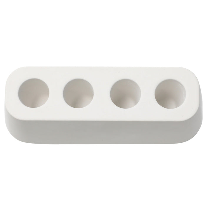 Porous Ceramic Tooth Brush Stand 4 WH