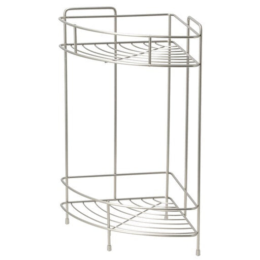 Wire Bath Rack 2 Tier Corner FB3002 W19.5D19.5H36.5