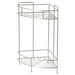 Wire Bath Rack 2 Tier Corner FB3002 W19.5D19.5H36.5