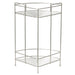 Wire Bath Rack 2 Tier Corner FB3002 W19.5D19.5H36.5