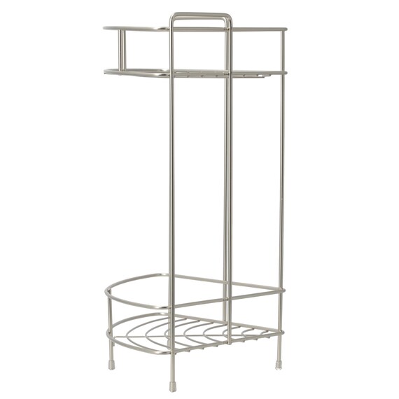 Wire Bath Rack 2 Tier Corner FB3002 W19.5D19.5H36.5