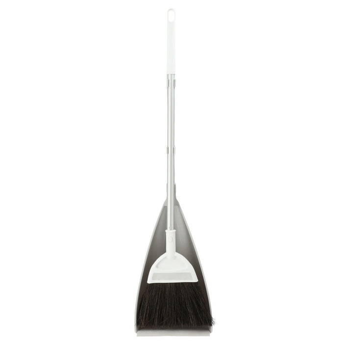 BROOM WITH DUSTPAN GY