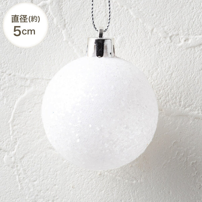 CHRISTMAS S/10 3+4+5CM BALL GOLD NTR21012 n2KR