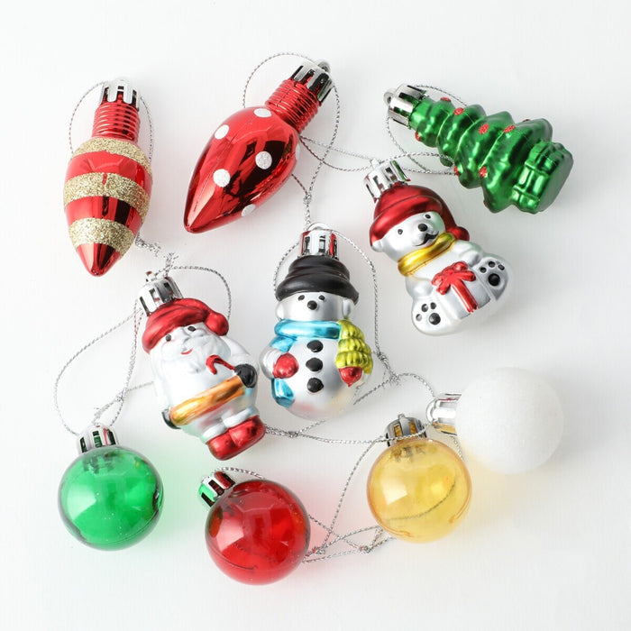 CHRISTMAS ORNAMENTS S/10 PARTY n2AS