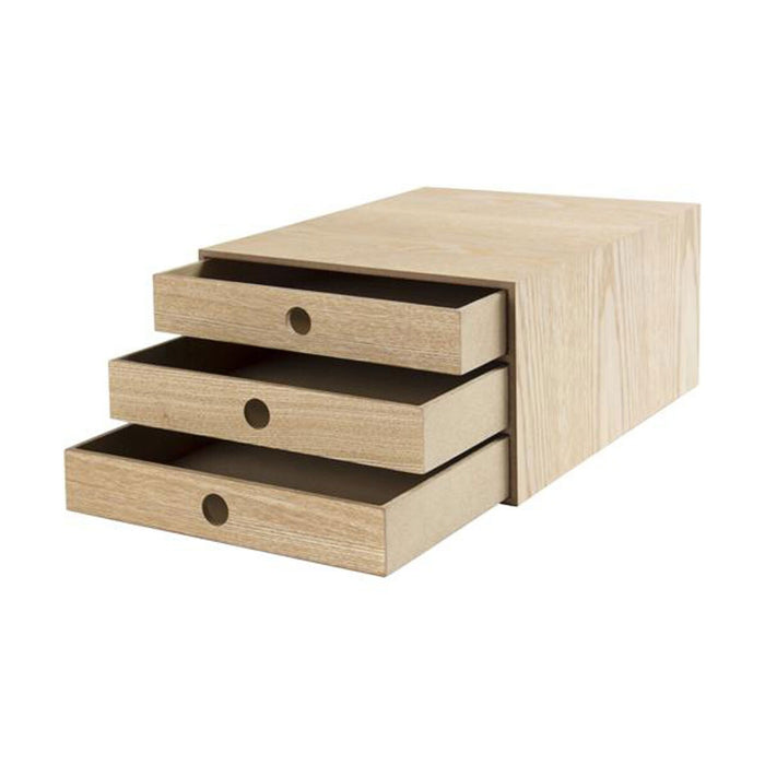 A4DRAWER 3D NATURALWOOD NA(2533)