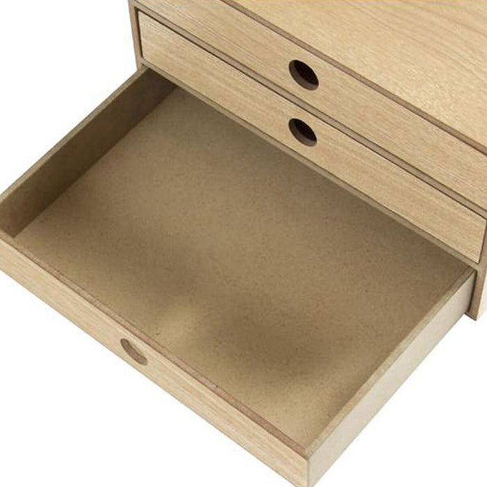 A4DRAWER 3D NATURALWOOD NA(2533)