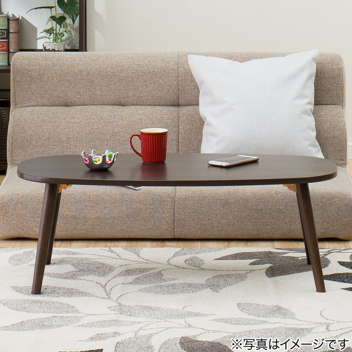 LEG-FOLD TABLE RP9045 OVAL DBR