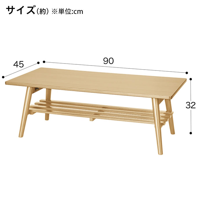 LEG-FOLD TABLE RP9045 W/SHELF NA