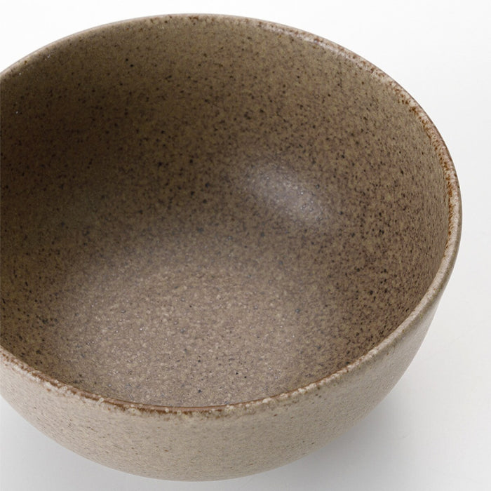 LARGE BOWL STONE-LIKE D16XH8.5