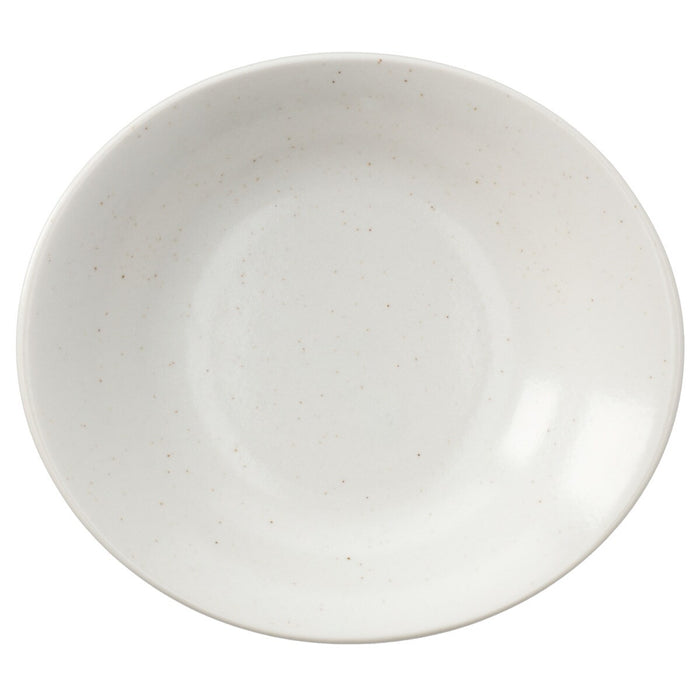 Light-weight oval plate