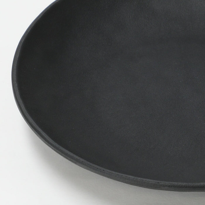 HIGH HEAT RESISTANT ROUND PLATE 18CM BK