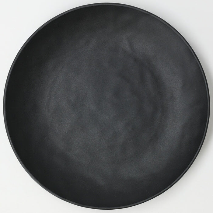 HIGH HEAT RESISTANT ROUND PLATE 24CM BK