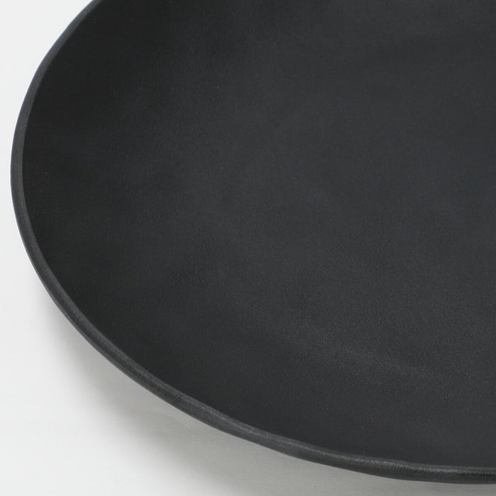 HIGH HEAT RESISTANT ROUND PLATE 24CM BK