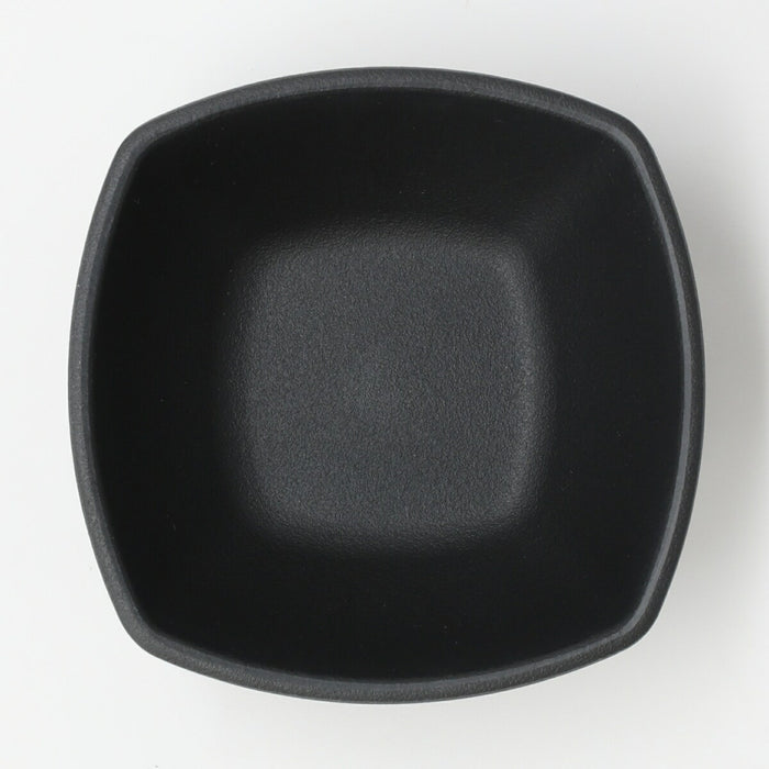 HIGH HEAT RESISTANT SQUARE BOWL 10CM BK