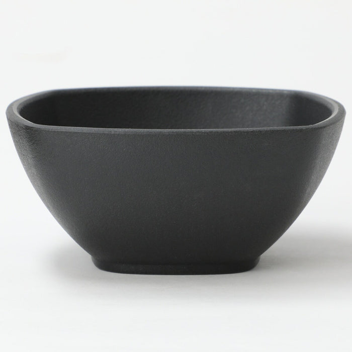 HIGH HEAT RESISTANT SQUARE BOWL 10CM BK