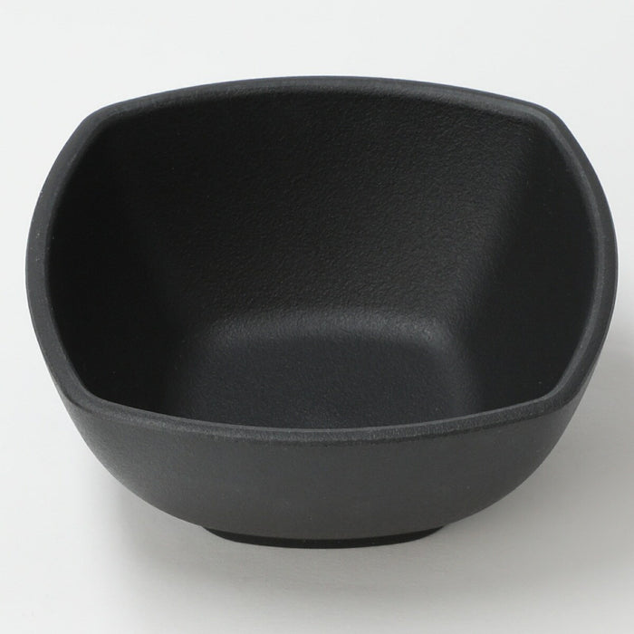 HIGH HEAT RESISTANT SQUARE BOWL 10CM BK