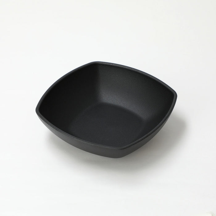 HIGH HEAT RESISTANT SQUARE BOWL 14.5CM BK