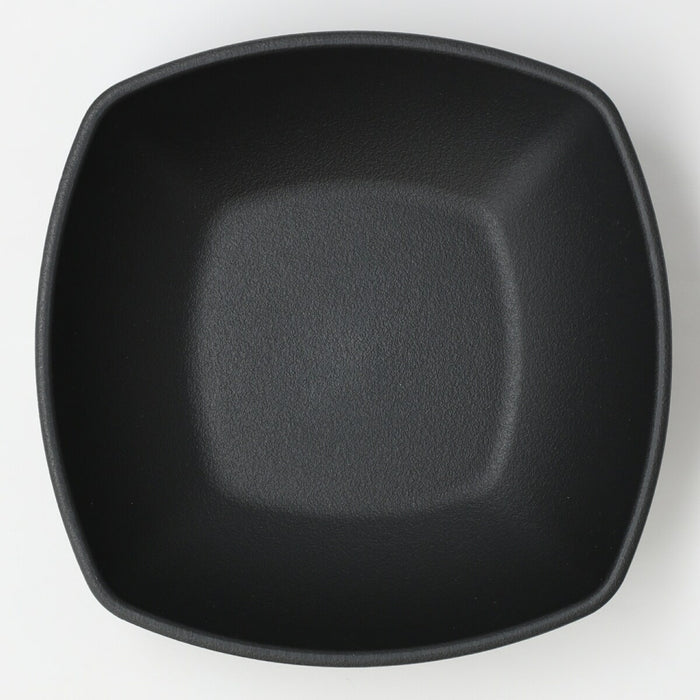 HIGH HEAT RESISTANT SQUARE BOWL 14.5CM BK