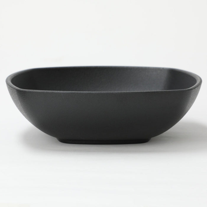 HIGH HEAT RESISTANT SQUARE BOWL 14.5CM BK