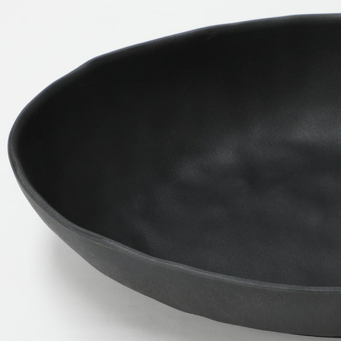 HIGH HEAT RESISTANT OVAL PLATE BK