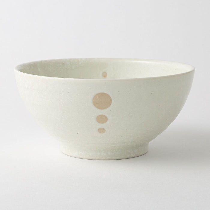 Rice Bowl Sanuki Dot WH D18.5xH8.8