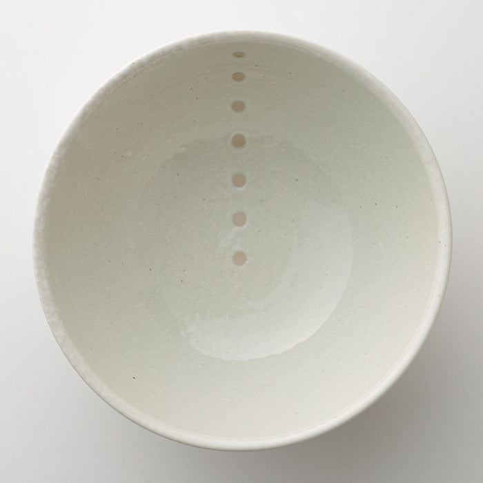 Rice Bowl Sanuki Dot WH D18.5xH8.8