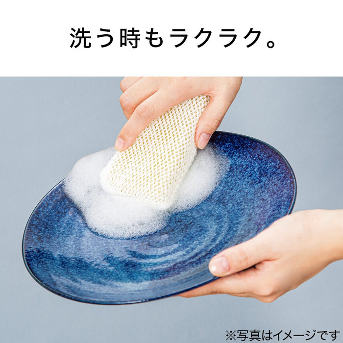 LIGHTWEIGHT 9CM DISH KARUEKURE SHIROKARATU