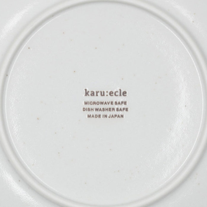 LIGHTWEIGHT 25CM DISH KARUEKURE SHIROKARATU