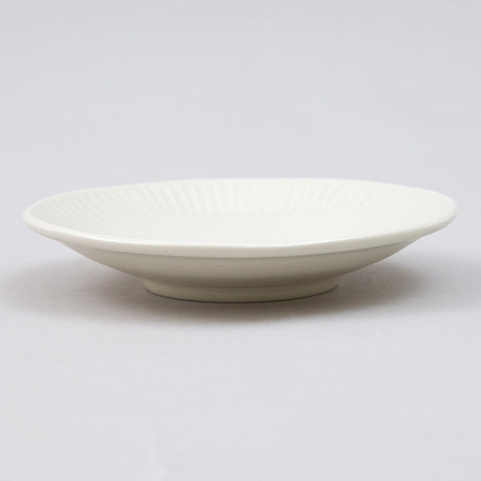 LIGHT WEIGHT ROUND PLATE 12CM WH SG