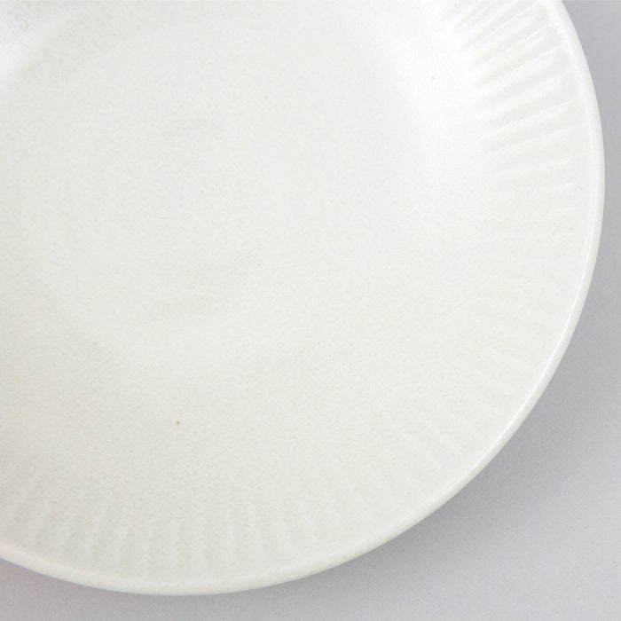 LIGHT WEIGHT ROUND PLATE 12CM WH SG