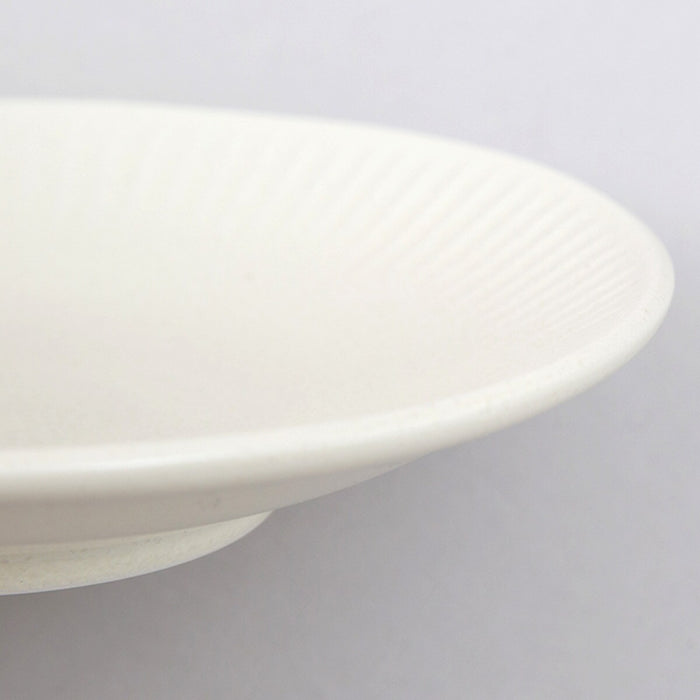 LIGHT WEIGHT ROUND PLATE 12CM WH SG