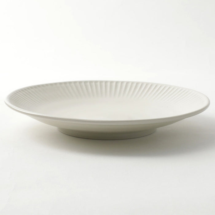 LIGHT WEIGHT ROUND PLATE 18CM WH SG