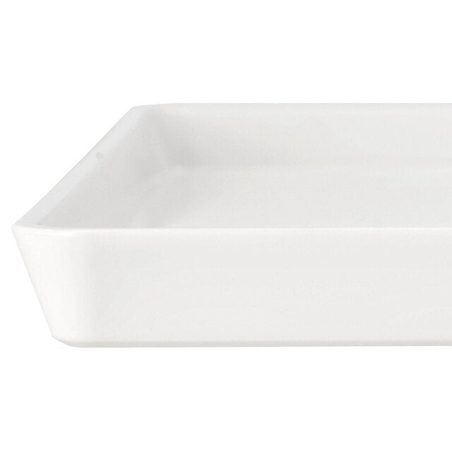 NON-SLIP PLASTIC TRAY WH M