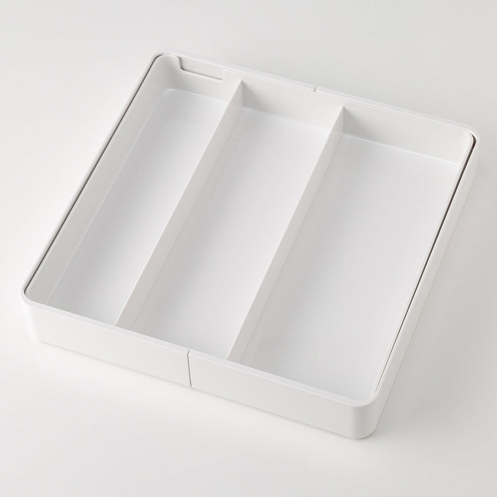 2 Way Extension Cutlery Tray WH N-Blanc