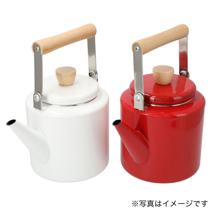 ENAMEL 2.4L KETTLE YF-A-003 WH