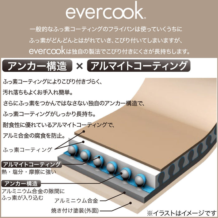 IH FRYINGPAN 26CM evercook