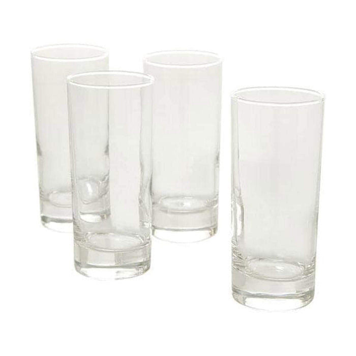 GLASS TUMBLER 4P SET ISLAND  290ML