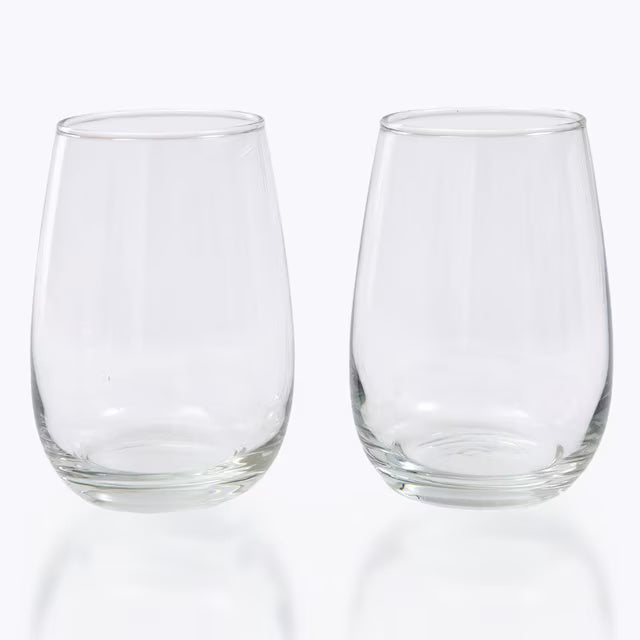 GLASS TUMBLER 2P SET MM370