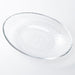 Glass Oval Plate 25CM