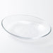 Glass Oval Plate 25CM