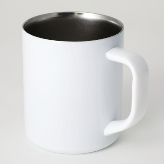 STAINLESS MUG COLO 300mL WH