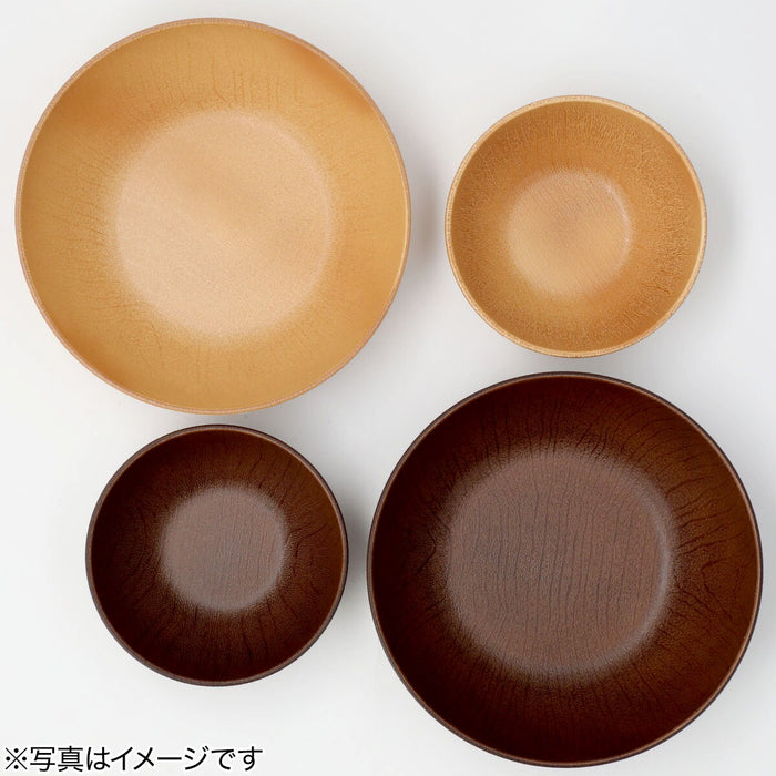 WATER-REPELLENT 18CM BOWL WOOD LIKE NA