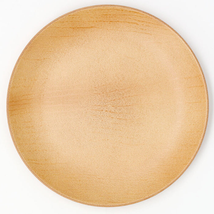 WATER-REPELLENT 18CM PLATE WOOD LIKE NA