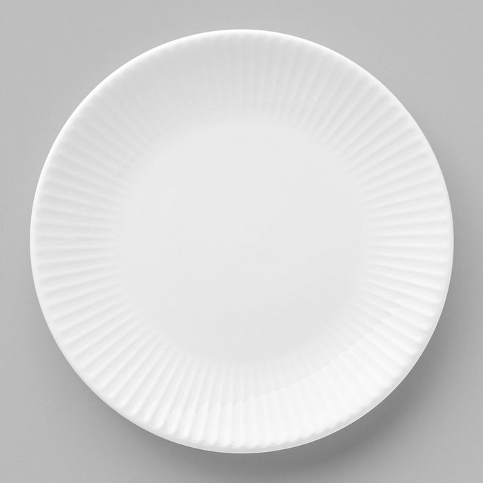 BONE CHINA 12CM STRIPED PLATE BC012