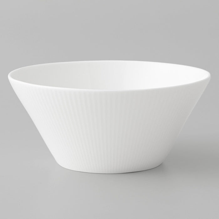 BONE CHINA 18CM STRIPED BOWL BC012