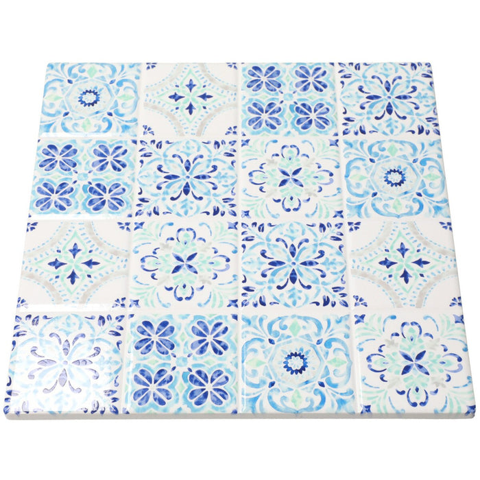 CERAMIC TRIVET TILE 20CM